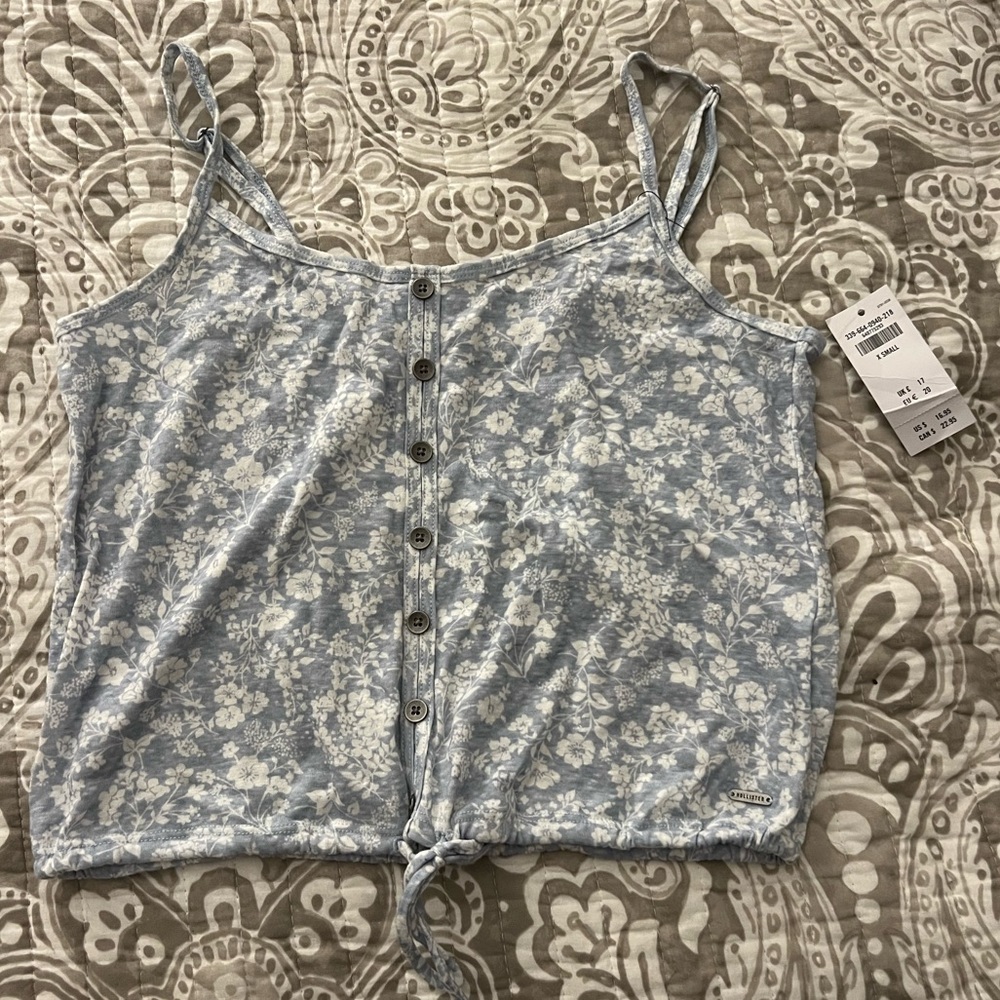 Hollister Floral Tank Top